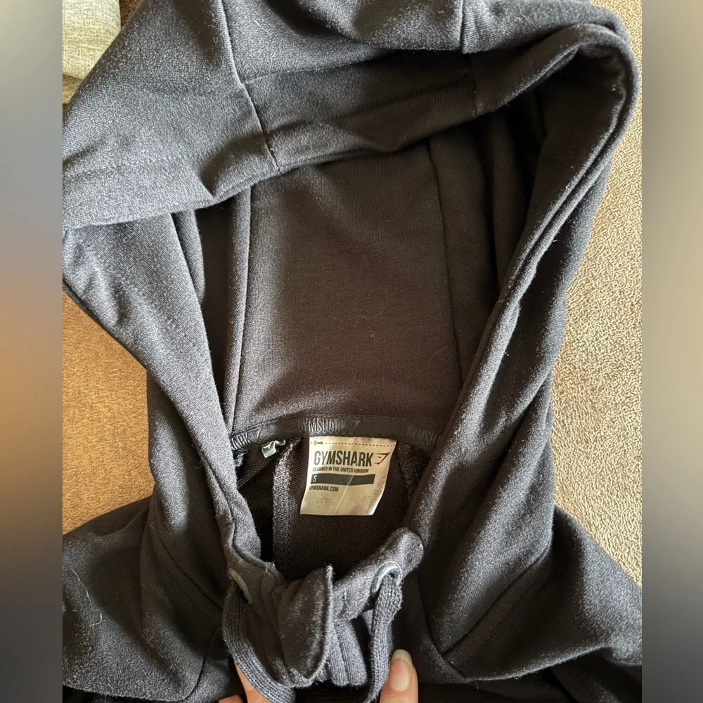 Gymshark Black Zip-Up Hoodie - Picture 2 of 4